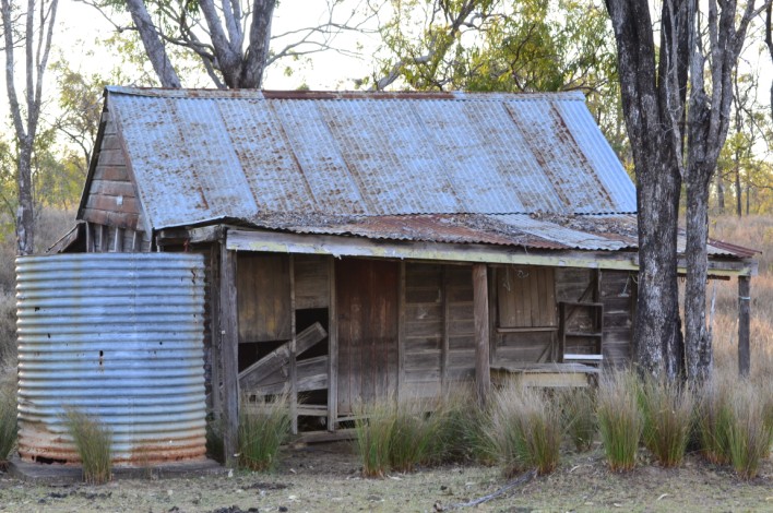 Men used to stay on overnight musters here